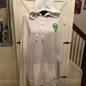 Carbon Classic White Hoodie